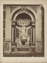 Monument to Cardinal Neri Corsini, Cappella Corsini..., Rome, 1732-1735, (1875-1885). Creator: Unknown.