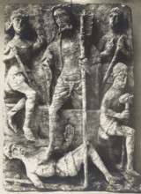 'The Resurrection of Christ', bas-relief, 1930-1939. Creator: Unknown.