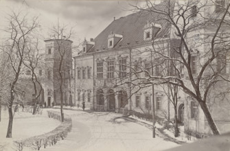 Palace of the Krakow Bishops - eastern façade, Kielce, between 1920-1930. Creator: Unknown.