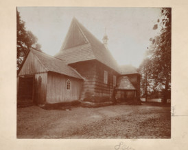 Church of St Catherine - general view from the south-west, Ryglice, between 1905-1915. Creator: Unknown.