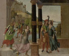 Brutus and Porcia, c1490. Creator: Bernardino Orsi.