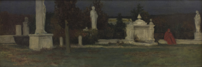 Grey Hour, 1880. Creator: Adam Chmielowski.