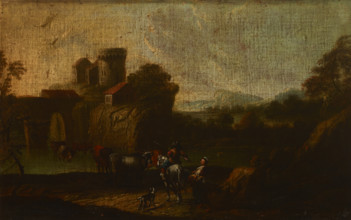 Landscape, 2nd half of 18th century. Creator: Cornelis Thim.