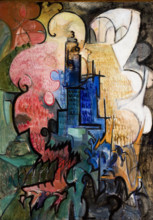 The City, c1919. Creator: Leon Chwistek.