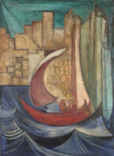 Boat, c1919. Creator: Leon Chwistek.