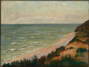 View towards Rozewie, c1930. Creator: Stephan Filipkiewicz.