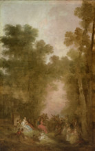 Concert in the Park, 1785. Creator: Jean Pierre Norblin.
