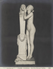 Girl Whispering into the Ear of Venus, 1839, (1903).  Creator: Neue Photographische Gesellschaft.