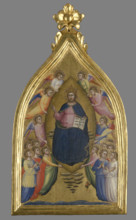 Christ Enthroned Within a Mandorla, between 1360-1370. Creator: Mariotto di Nardo.