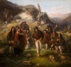 Highlanders' Dance, 1861-1863.  Creator: Wladyslaw Luszczkiewicz.