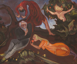 Temptation of St Anthony I, between 1916-1921. Creator: Stanislaw Ignacy Witkiewicz.
