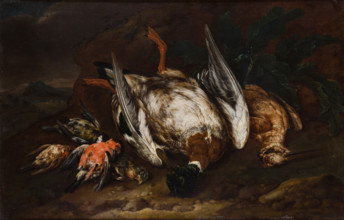Slaughtered Birds, between 1663-1722. Creator: Bernaert de Bridt.