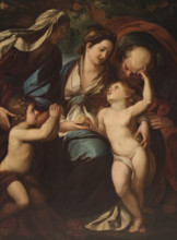 The Holy Family (Copy after Giulia Cesare Procaccini), c1864. Creator: Florian Cynk.