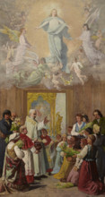 Feast of Our Lady of Herbs, c1890. Creator: Antoni Gramatyka.