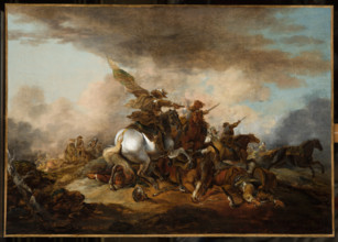Battle Scene, before 1802. Creator: Aleksandr Orlovsky.