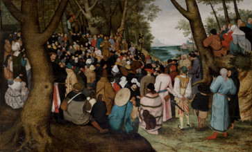 Sermon of Saint John the Baptist, between 1605-1615. Creator: Pieter Brueghel the Younger.