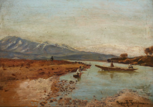 Theme from Norway, 1899. Creator: Holger Hvitfeldt Jerichau.