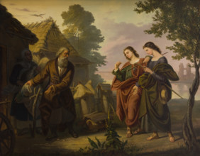 Pilgrims Visiting Piast, 1865. Creator: Korneli Szlegel.