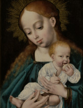 Madonna and Child Eating an Apple, between 1525-1530. Creator: Joos van Cleve.