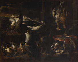 In a Pantry, 1st half of 17th century Creator: Giacomo Legi.