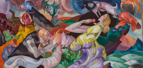 Temptation of St Anthony II, between 1921 a 1922. Creator: Stanislaw Ignacy Witkiewicz.