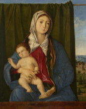 Madonna and Child Giving a Blessing, c1480. Creator: Giovanni Bellini.