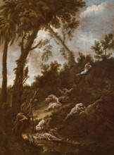 Hermits (Anachorets), between 1712-1715. Creator: Alessandro Magnasco.