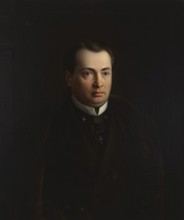 Portrait of Adam Kirkor, 1860. Creator: Wincenty Slendzinski.