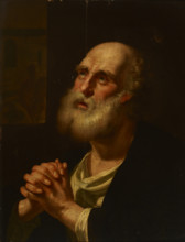 Saint Peter, 1742. Creator: Balthasar Denner.