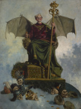 Allegory of Satan (Lord of the World), c1900. Creator: Ludwik Stasiak.