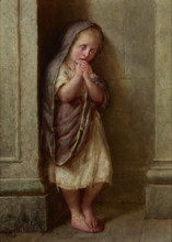 Orphan, 1873. Creator: Wincenty Slendzinski.