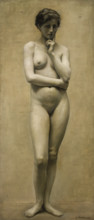 Female Nude, c1895. Creator: Maria Chlebowska.