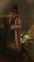 Krakovian Peasant, c1895. Creator: Waclaw Koniuszko.