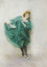 A Dancer, 1894. Creator: Wladyslaw Podkowinski.
