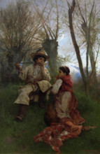Pastoral Scene, 1880. Creator: Witold Pruszkowski.