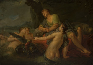 Mythological Scene, c1770s. Creator: Christian Bernhard Rode.