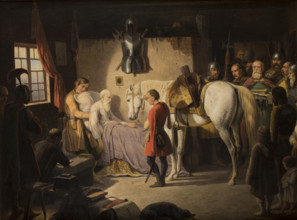 Death of Stefan Czarniecki, 1844-1848. Creator: January Suchodolski.