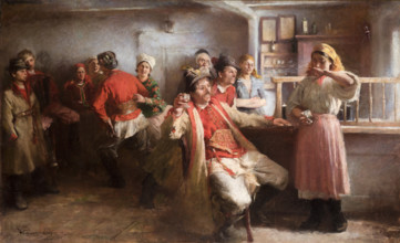 Courtship, 1894. Creator: Wlodzimierz Tetmajer.
