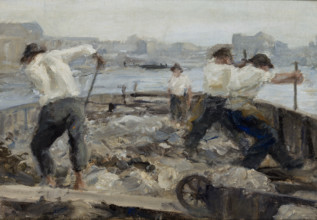 Sand-Diggers, between 1888-1892. Creator: Ludwik de Laveaux.