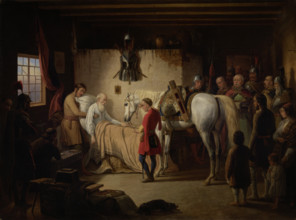 Death of Stefan Czarniecki, 1846. Creator: January Suchodolski.