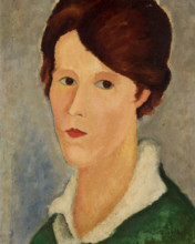 Portrait of Róza Aleksandrowicz-Study of the Head, 1918. Creator: Pierre-Edouard Baranowski.