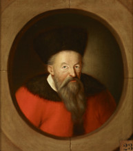 Portrait of Prince Konstanty Ostrogski (1460-1533), Castellan of Vilnius, Grand..., after 1785. Creator: Friedrich Kloss.