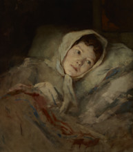 Portrait of Aniela Geppert, between 1865-1876, around 1869. Creator: Witold Pruszkowski.
