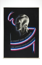 'Freedom for France - freedom for the French', World War II poster, 1940. Creator: Unknown.