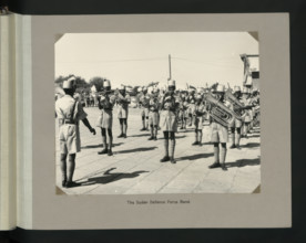 The Sudan Defence Force Band, 1964. Creators: Colonial Office, Unknown.