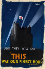 'And They Will Say - This Was Our Finest Hour', World War II poster, c1939-c1945. Creator: Patrick Keely.