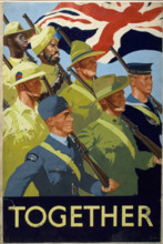 'Together', World War II poster, c1939-c1945. Creator: William Little.