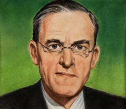 Sir Stafford Cripps, c1944. Creators: William Timym, Central Office of Information.