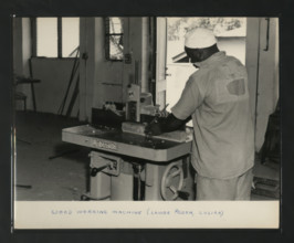 Wood Working Machine, Lower Prison, Luzira, Kampala, Uganda, c1950s. Creator: Unknown.
