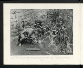 A Smoking Party, Zululand, South Africa, c1900?  Creator: John Middlebrook.